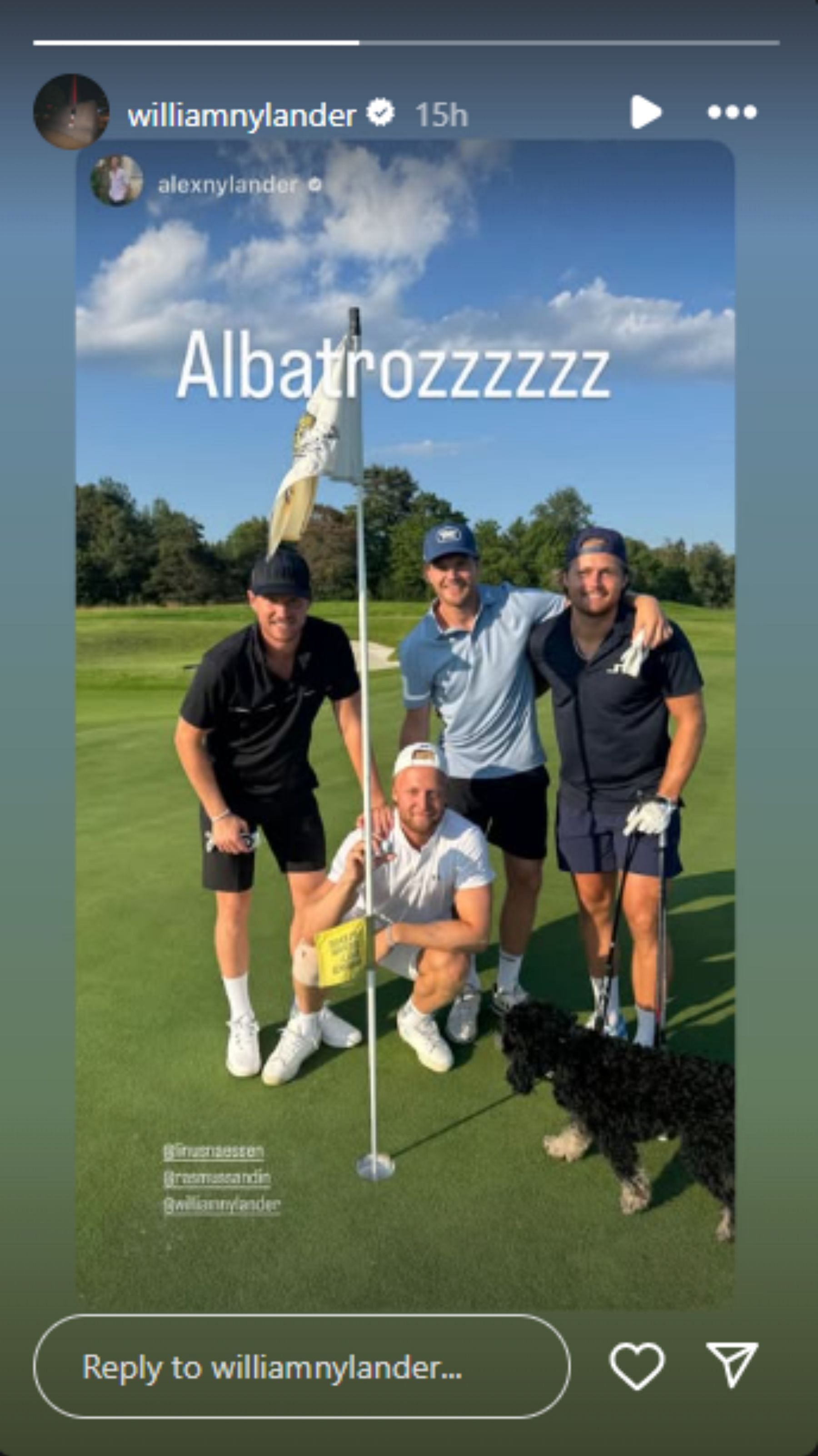 via IG/@williamnylander